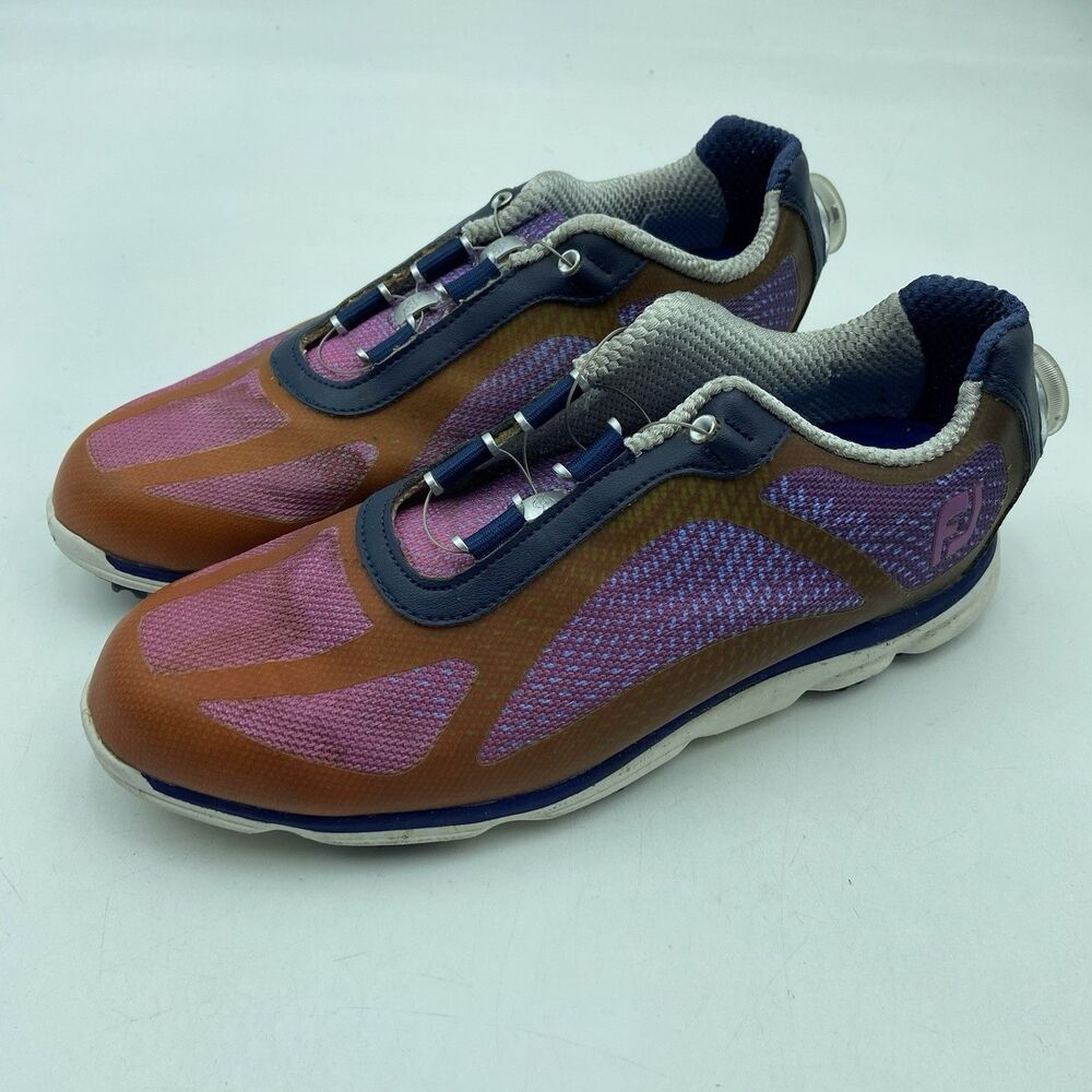Footjoy FJ Golf Shoes Women Spikeless 98004 Size 8M US BOA Lace System